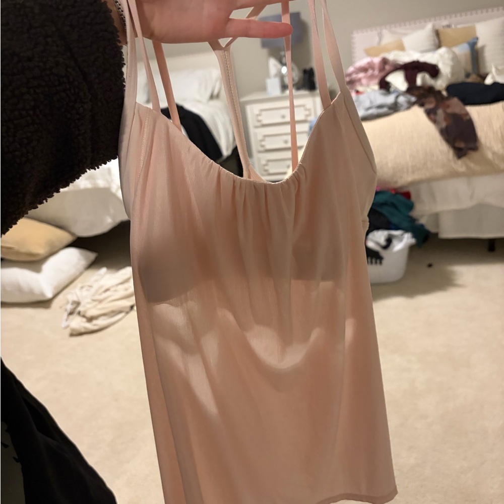 Lululemon Athletica Light Pink Tank Top